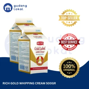 Rich Gold Label Emas Whipping Cream 500gr Non Dairy